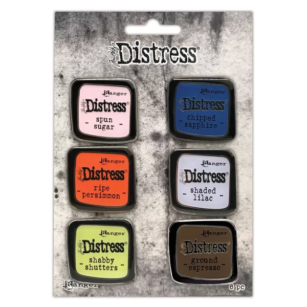 Ranger Distress ink pad Pin set 6